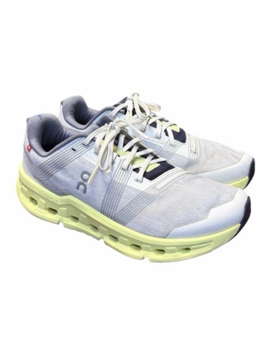 ON CLOUD Cloudgo Frost Gray Hay Lace Up Running Sneakers Tennis Shoes Mens 9